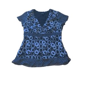 Style & Co Blouse Black Size 10